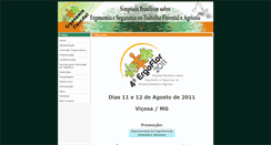 Desktop Screenshot of ergoflor.com.br